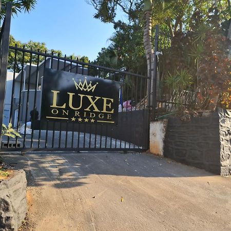 Luxe On Ridge Boutique Hotel Durban Exterior photo